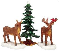 MR AND MRS MOOSE, SET OF 3