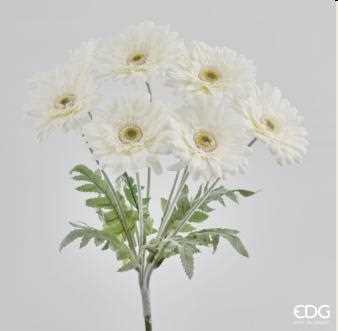 GERBERA CHIC BIANCA 8GAMBI CM. H44