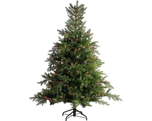 CATENA LUCE ROSSA 240LED MT.18 FILO NERO IP44 TIMER