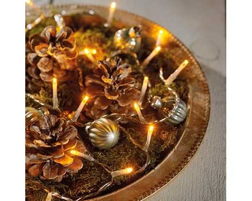 LUCI A BATTERIA 48LED B. CALDO 3.5MT F. TRASP. 8FUNZ.OUTDOOR