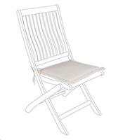 CUSCINO POLY SPUN NATURALE SEDUTA QUADRATO CM.42X42X3H.