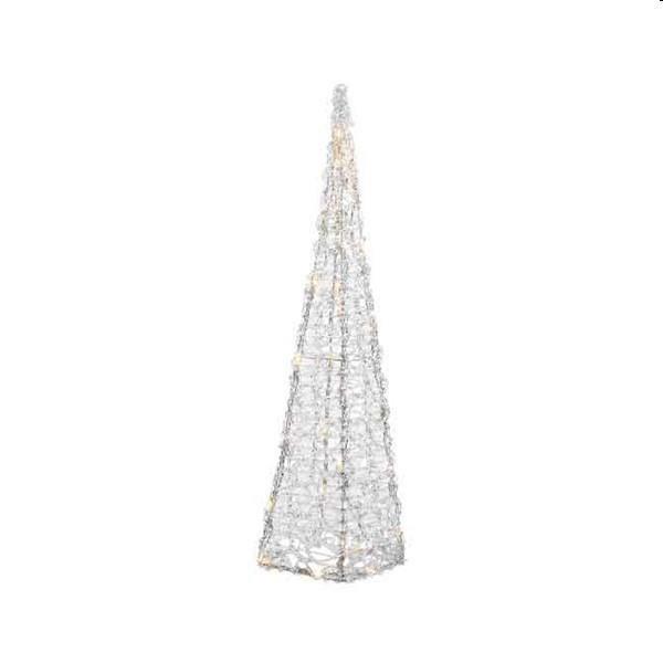 ALBERO A PIRAMIDE CON 50 LED L.CALDA P17-H89CM OUTDOOR