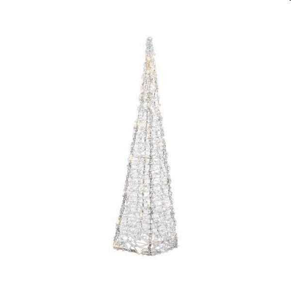 ALBERO A PIRAMIDE CON 50 LED L.CALDA P17-H89CM OUTDOOR