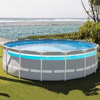 PISCINA PRISMA CLEARVIEW CM488X122 POMPA FILTRO,SCAL.,TEL.-en