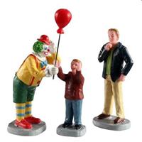 FRIENDLY CLOWN, SET OF 3