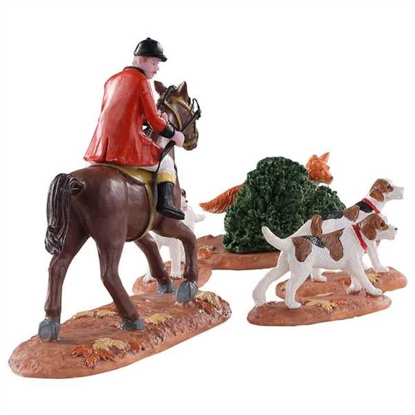 FOX HUNT, SET OF 5-en