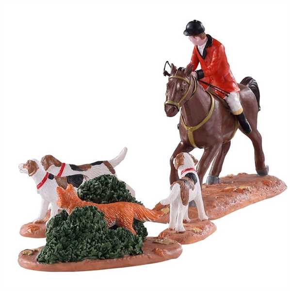 FOX HUNT, SET OF 5-en