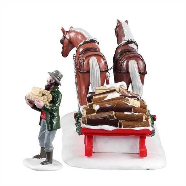 FIREWOOD DELIVERY, SET OF 2-en