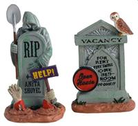 TOMBSTONE DUO, SET OF 2-en