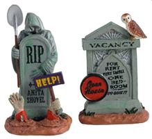 TOMBSTONE DUO, SET OF 2-en