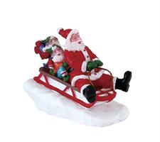 SLEDDING WITH SANTA
