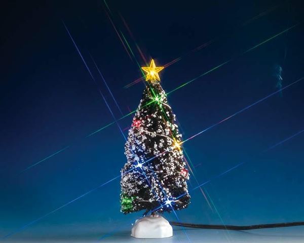 MULTI LIGHT EVERGREEN TREE, MEDIUM