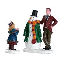 DAD'S SNOWMAN, SET OF 2