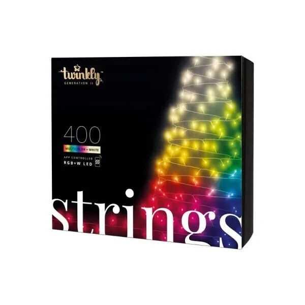 LUCI TWINKLY 400LED MULTICOLOR+BIANCO 2.5MT APP CONTROL