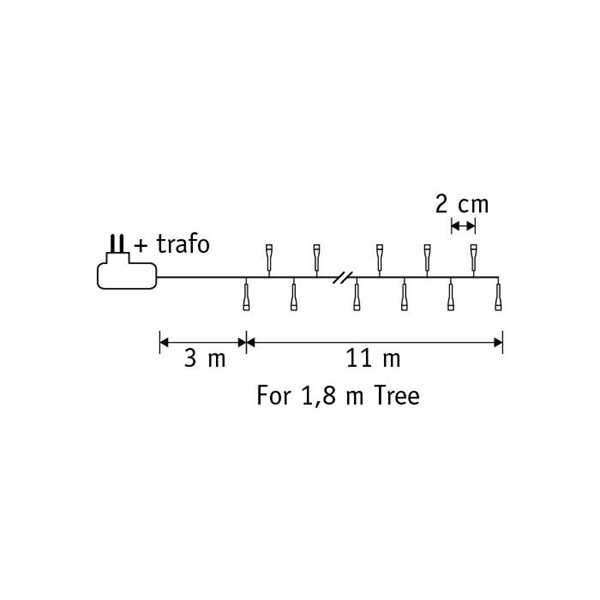 CATENA LUCE CALDA 550LED 11MT+3MT FILO NERO TIMER+8FUNZIONI
