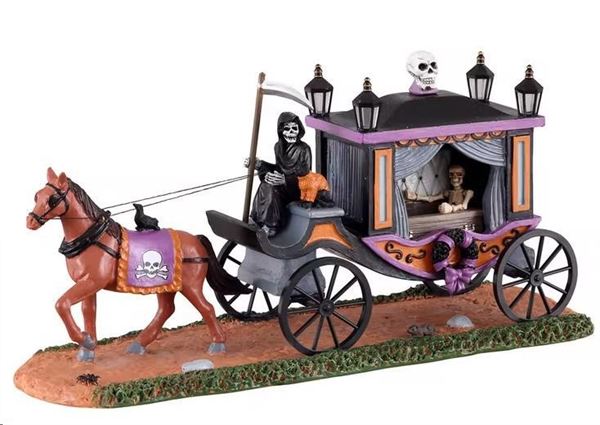 SPOOKY VICTORIAN HEARSE