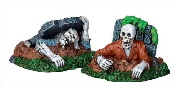 ZOMBIES, SET OF 2