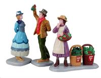 UNDER THE MISTLETOE, SET OF 3-en