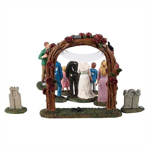 ZOMBIE WEDDING PARTY, SET OF 9-en