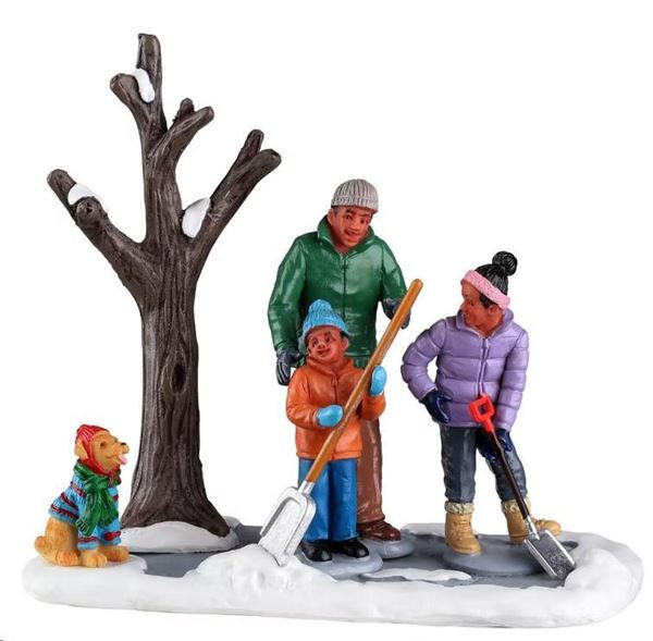 SHOVELING THE DRIVEWAY