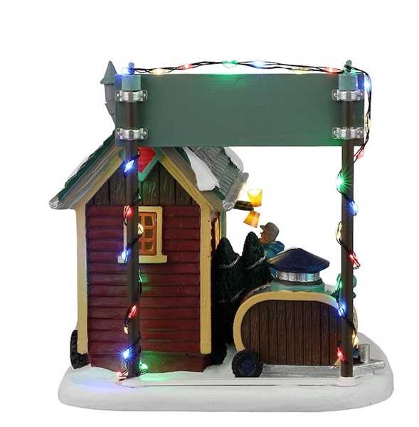 TINY HOUSE TREE LOT, B/O (4.5V)-en