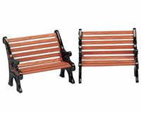 PARK BENCH, SET OF 2