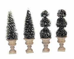 CONE-SHAPED & SCULPTED TOPIARIES,