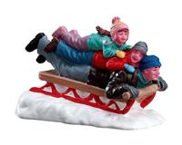 SLEDDING WITH DAD