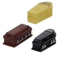 COFFINS, SET OF 3