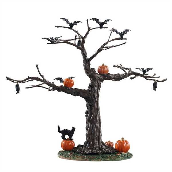 BATTY FOR PUMPKINS TREE-en
