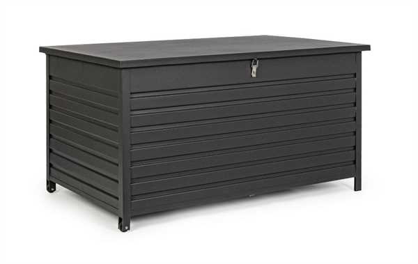 BAULE P/CUSCINI CON RUOTE ATLANTIC ANTRACITE CM.155X97X83H.