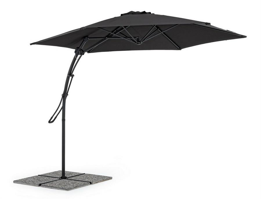 OMBRELLONE BRACCIO SORRENTO ANTRAC. D300XH253 CM NO MARMETTE