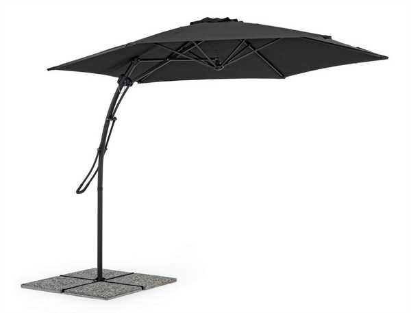 OMBRELLONE BRACCIO SORRENTO ANTRAC. D300XH253 CM NO MARMETTE