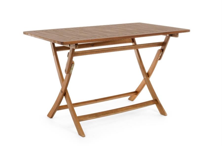 TAVOLO NOEMI RETT. PIEGHEVOLE IN LEGNO CM.70X120XH73 OUTDOOR