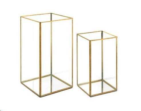 LANTERNA QUA.APERTA H40 GOLD