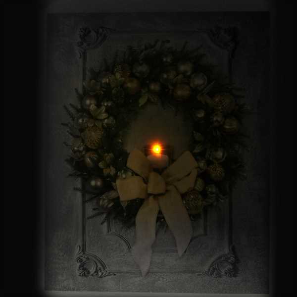 QUADRO LEGNO LED GHIRLANDA RETTANGOLARECM40X50X1,8-en