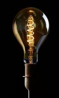 LAMPADINA EDISON LED H23 PERA/SPIR. B7 AMBRA