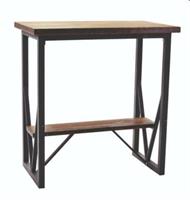 TAVOLO BAR LEGNO DUBLINO RETTANGOLARE CM 100X60H105