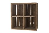 HISTORIC WOOD CABINET 39X39X18CM NATURAL