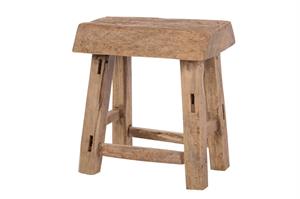 SGABELLO IN TEAK CM.40X30X45H NATURALE