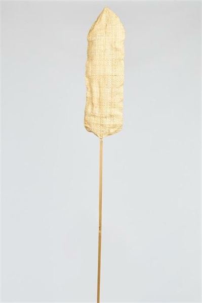 FOGLIA DI PALMA A VENTAGLIO PICCOLA CM.H150X20 BEIGE NATURAL