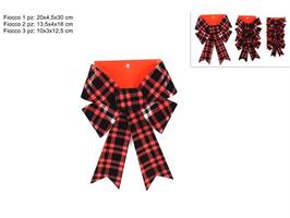 FIOCCHI 3ASS. SCOZZESE ROSSO-NERO
