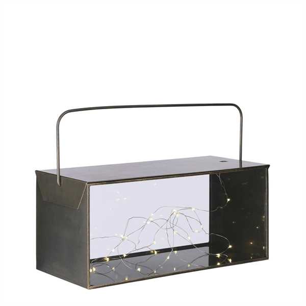 ASTON LANTERNA ORO 30LED A BATTERIA - L41,5XW18XH21,5C