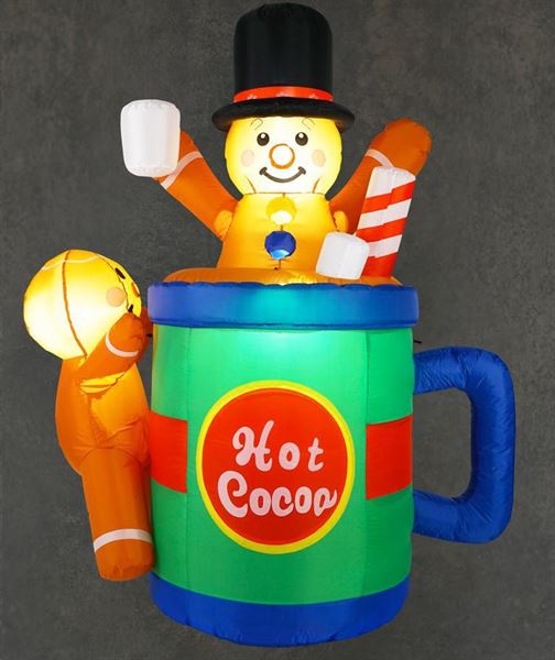 INFLATABLE GINGERBREAD OUT. 3LED IP44 - L150XW90XH180-en