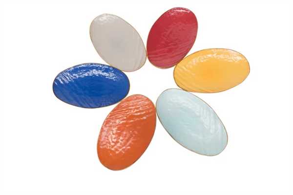 VASSOIO OVALE MEDITERRANEO COLORI ASSORTITI