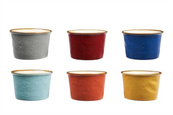 COPPETTA GELATO MEDITERRANEO 6 COLORI ASSORTITI