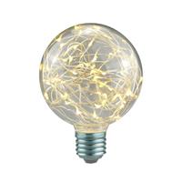 LAMPADINA CLEAR DESIGN CON GOCCE DI LED BIANCO CALDO G95 1,5