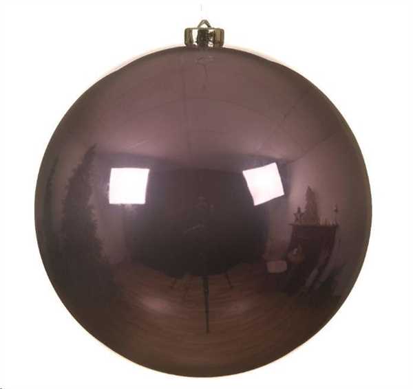 PALLINA NATALE PLASTICA DIA20CM HEATHER