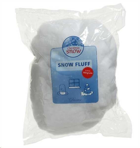 NEVE BATUFFOLO 100 GR L38-W25-H3CM BIANCA