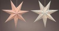 STELLA CON 20 LED LUCE CALDA 2 COLORI ASS. L60-P16-H60CM